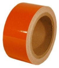 Orange Reflective Safety Tape