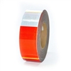 Orange/Silver Reflective Safety Tape