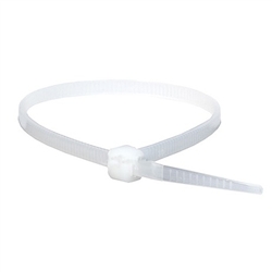 Nylon Cable Ties- White 8"