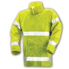 Hi-Viz Rain Jacket w/ Hood- Medium