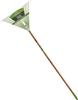 22" Metal Fan Leaf Rake
