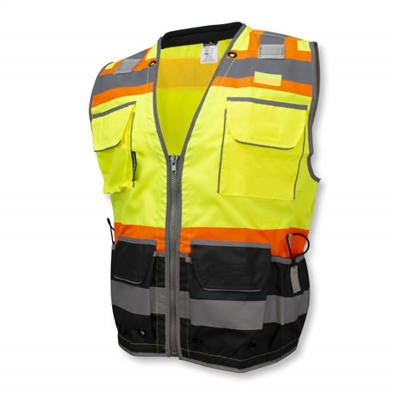 Class II Lime Engineer Vest- Large