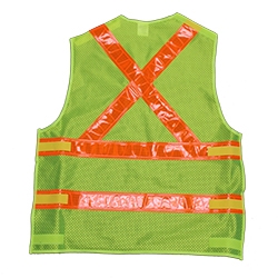 Class II Lime T-Style Vest - 4X-Large