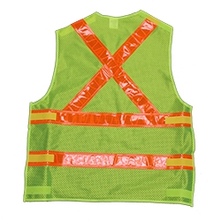 Class II Lime T-Style Vest - Medium