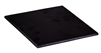 1/4" Thick Black Square Shim