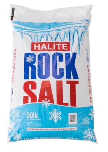 50lb. Rock Salt - Bag
