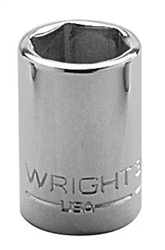3/8" Dr. Socket- Standard Chrome Finish (9/16")