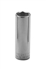 3/8" Dr. Socket- Deep Chrome Finish (5/8")