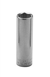 3/8" Dr. Socket- Deep Chrome Finish (11/16")