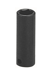 3/8" Dr. Socket- Deep Black Impact (5/8")