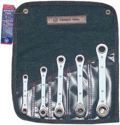 5 PC. Offset Ratcheting Box Set