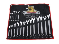 15 Pc. (7mm-22mm) Combination Wrench Set