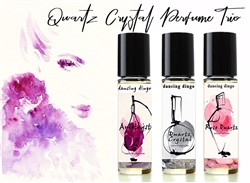 Quartz Crystal Natural Perfume Trio