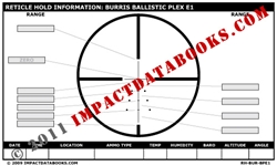 Burris Ballistic Plex E1 Reticle (Laminated)