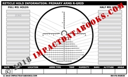 Primary Arms RGID Reticle (Laminated)