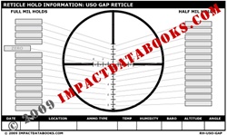 USO GAP Reticle	(Laminated)
