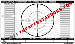 U.S. Optics JNG (MIL) Reticle (Laminated)