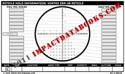 Vortex EBR-2B Reticle (Laminated)