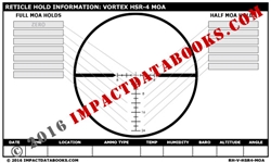 Vortex HSR-4 MOA Reticle (Laminated)