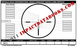 Zeiss Conquest Rapid Z 800 Reticle (Laminated)