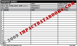 Manifest Sheets