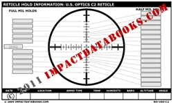 U.S. Optics C2 Reticle