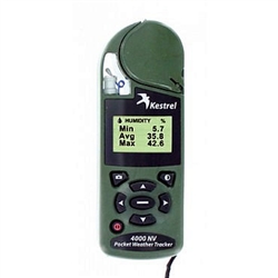 Kestrel 4000NV Weather & Environmental Meter in Olive Drab