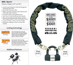 On Guard Mastiff Chain Key