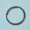 Clutch driver snap ring