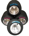 Full set of Maxxis on satin Van-K wheels (Prepped)