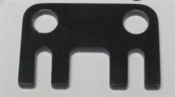 Push rod guide plate