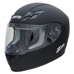 Zamp racing helmet (flat black)