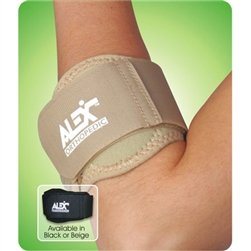 Alex Orthopedics Tennis Elbow Strap w/ Gel Pad