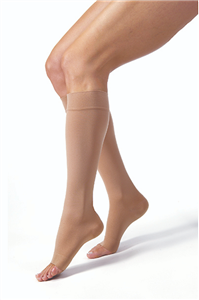 JOBST Relief Compression Knee High, 15-20 mmHg Open Toe Petite