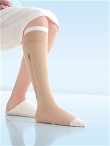 JOBST® UlcerCARE™ 40+ mmHg Open Toe Stocking With Zipper