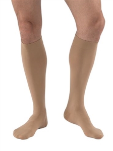 JOBST Relief Compression Stockings 30-40 mmHg Petite Knee High Silicone Dot Band Closed Toe