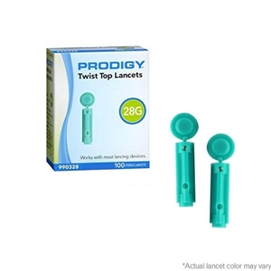 Prodigy® Twist Top Lancets