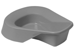 Bed Pan Graphite w/o Cover Disposable