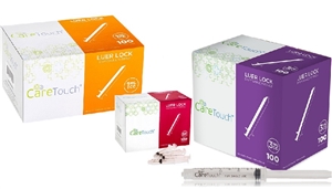 Care Touch Luer Lock Syringes - Without Needle