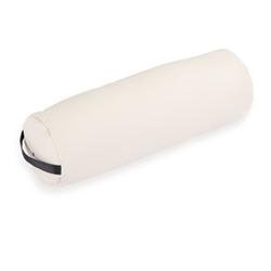 Earthlite Fluffy Round Bolster - White