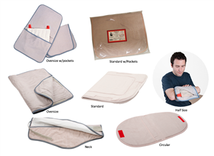 Relief Pak® HotSpot® Moist Heat Pack Cover - Terry with Foam-Fill