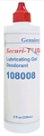 Genairex Securi-T USA Lubricating Gel Deodorant Bottle 8 oz
