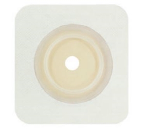 Flat Standard Wafer with Tan Adhesive Collar, 4 1/4" x 4 1/4"
