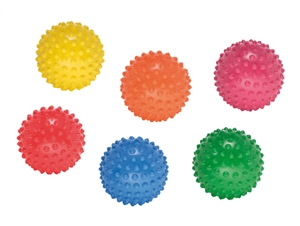 Gymnic® Easy Grip Balls, Set of 6 Assorted Colors