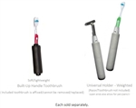 Kinsman Built-up Handle Toothbrush or Adjustable Holder