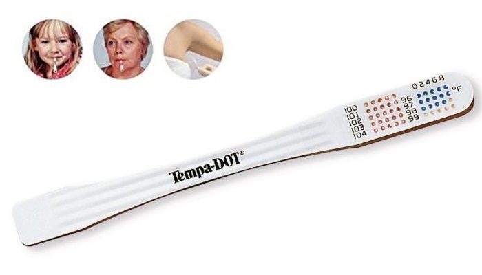 Tempadot Single Use Oral & Axillary Thermometer Fahrenheit Sterile 60  Second 500/CS