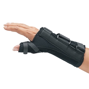 North Coast Medical Comfort Cool® D-Ring Thumb & Wrist Orthosis - Firm