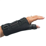 North Coast Medical Comfort Cool® D-Ring Thumb & Wrist Orthosis - Short