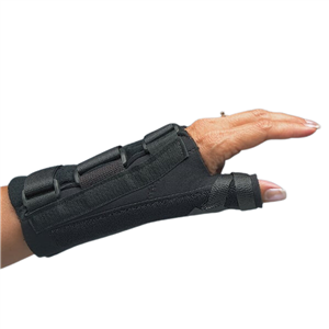 North Coast Medical Comfort Cool® D-Ring Thumb & Wrist Orthosis - Short