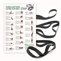 OPTP Extra Long Stretch Out Strap XL - w/ Poster